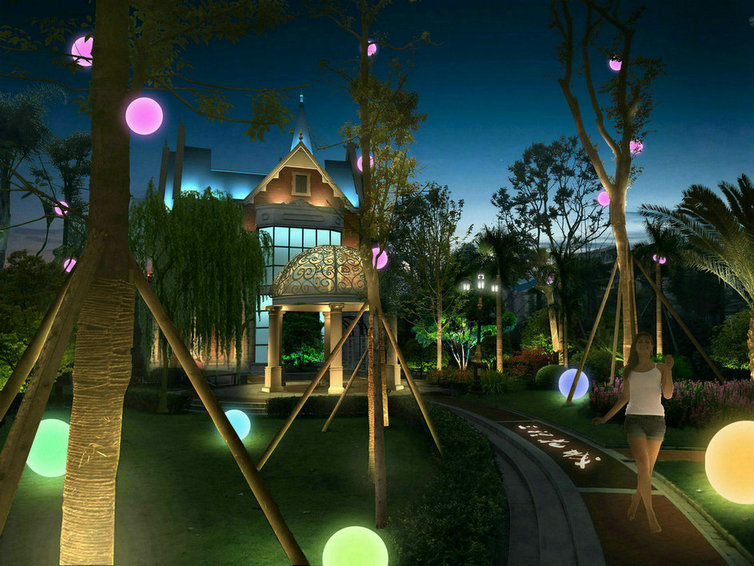 富豪售樓部：照明設計